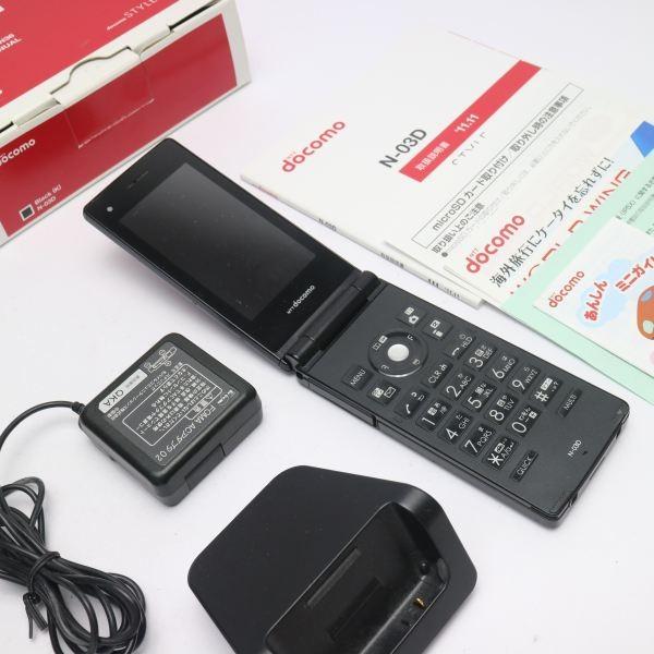 メーカー再生品 美品 N 03d ブラック 中古本体 安心保証 即日発送 本体 Nec 白ロム ガラケー Docomo
