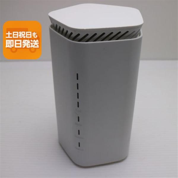 良品中古 Speed Wi-Fi HOME 5G L12 NAR02 ホワイト スマホ 白ロム 本体