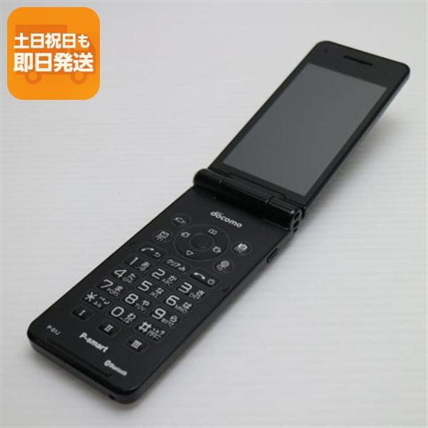 美品 P-01J P-smart ケータイ ブラック 即日発送 ガラケー DoCoMo
