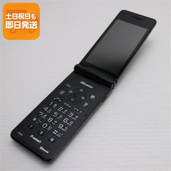 美品 P-01J P-smart ケータイ ブラック 即日発送 ガラケー DoCoMo