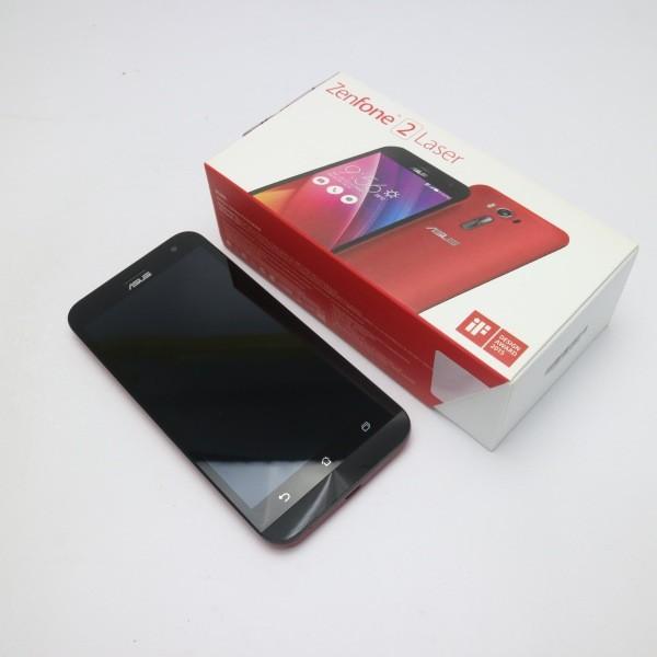 超美品 Zenfone 2 Laser Ze500kl 8g レッド 中古本体 安心保証 即日発送 スマホ
