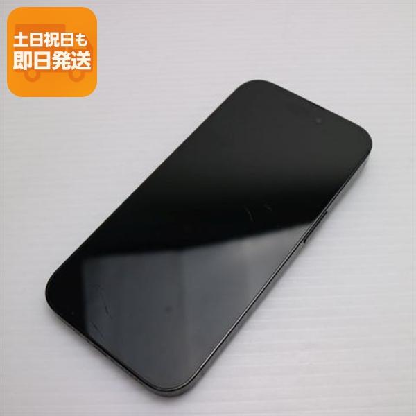 美品 SIMフリー iPhone14 Pro 512GB スペースブラック スマホ 中古あす