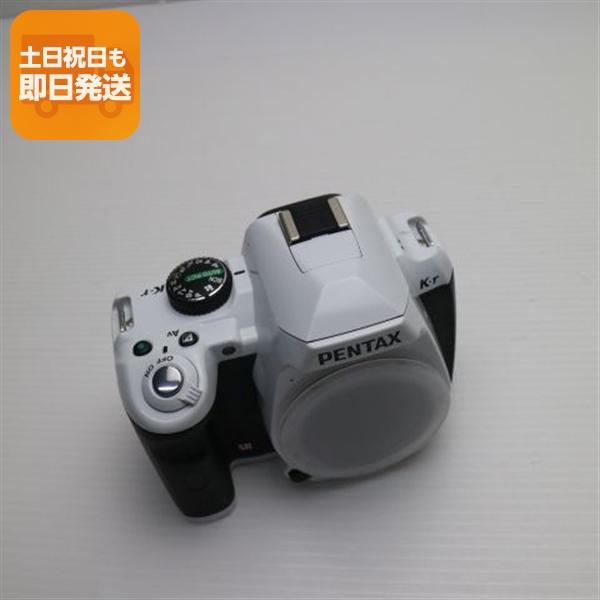 超美品 PENTAX K-r ホワイト×ブラック 即日発送 デジタル一眼 本体