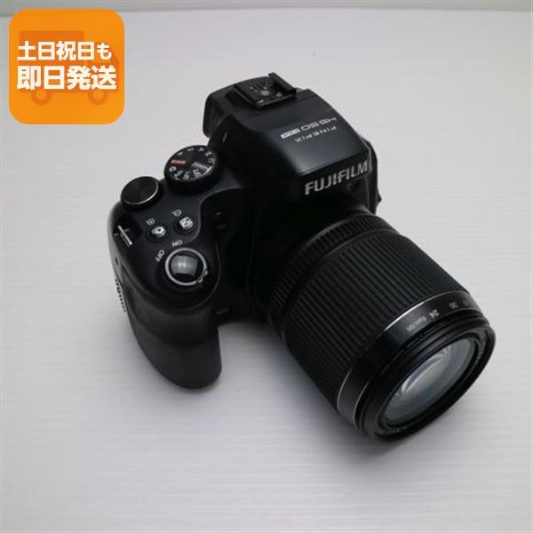 美品 FinePix HS50EXR ブラック 即日発送 デジカメ FUJIFILM 本体 あす 
