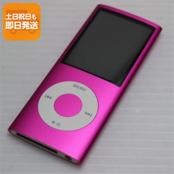 iPod nano 超美品 iPOD 第4世代 8GB ピンク 即日発送 MB735J/A 本体