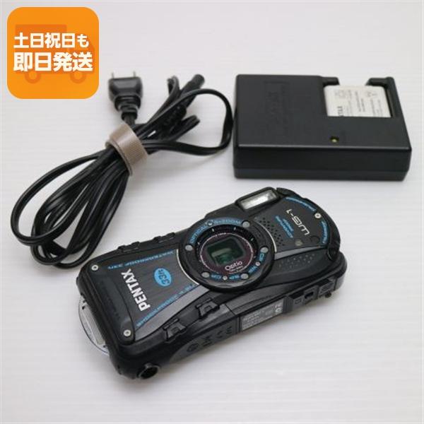 美品 Optio WG-1 ブラック 即日発送 PENTAX デジカメ デジタルカメラ