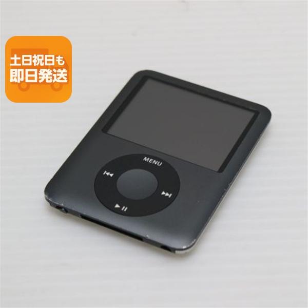 iPod nano 美品 iPOD 第3世代 8GB ブラック 即日発送 MB261J/A 本体