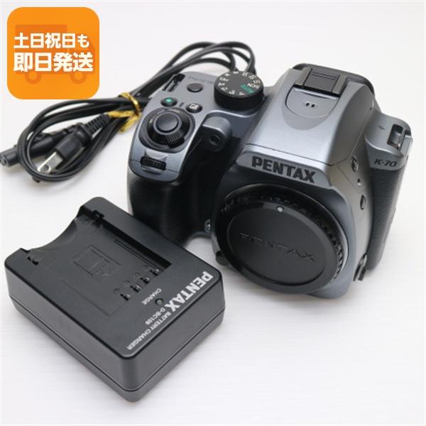 美品 PENTAX K-70 ボディ シルキーシルバー 即日発送 一眼レフ 本体