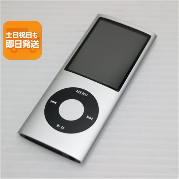 iPod nano 超美品 iPOD 第4世代 8GB シルバー 即日発送 MB598J/A 本体 