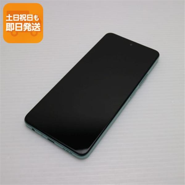 超美品 SIMフリー OPPO A79 5G グローグリーン スマホ 即日発送 あす