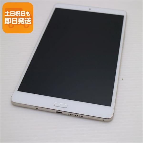 新品同様 d-01J dtab Compact ゴールド タブレット 白ロム 中古 DoCoMo