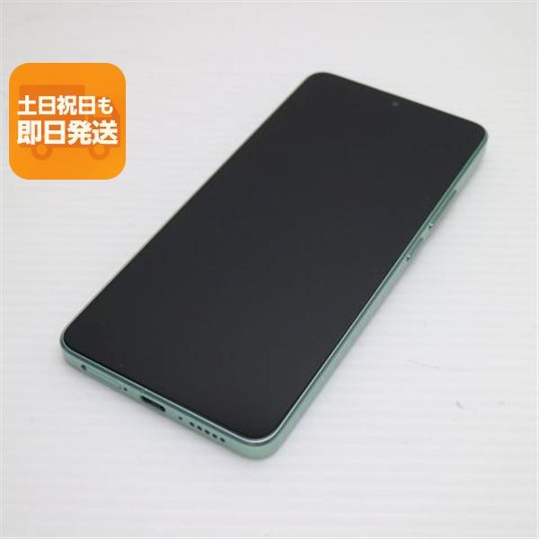 美品 SIMフリー POCO X7 Pro 512GB グリーン スマホ Xiaomi 即日発送