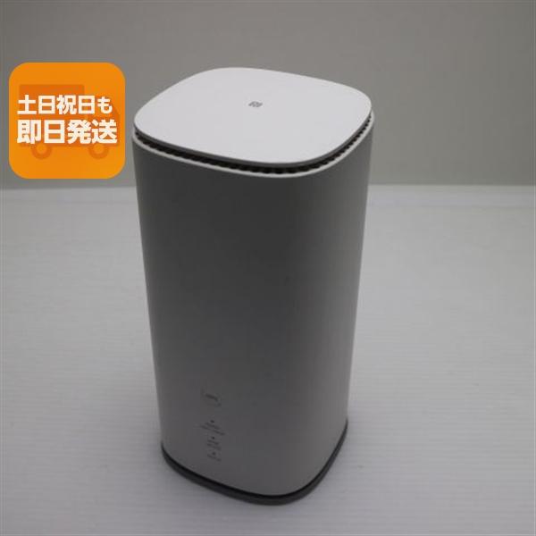 美品 Speed Wi-Fi HOME 5G L13 ZTR02 ホワイト AU ルーター 即日発送