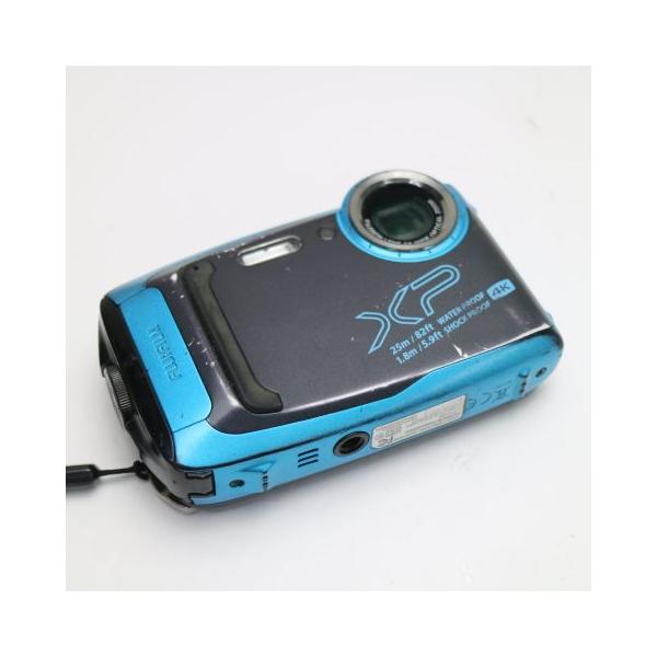 良品中古 FinePix XP140 スカイブルー 即日発送 FUJIFILM コンパクト 