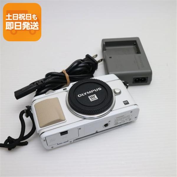 美品 E-P5 OLYMPUS PEN ホワイト 即日発送 ミラーレス一眼 本体 あす