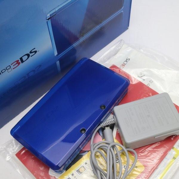 超美品 ニンテンドー3ds コバルトブルー 中古本体 安心保証 Game 本体 ブランド激安セール会場 即日発送 任天堂