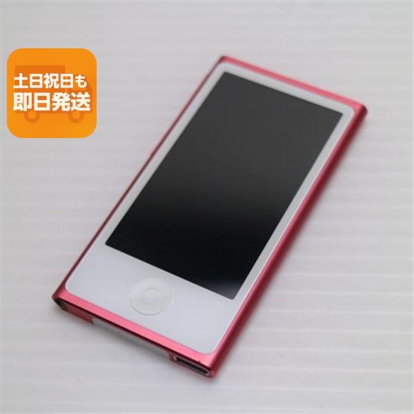 iPod nano 超美品 第7世代 16GB ピンク 即日発送 MD475J/A Apple 本体