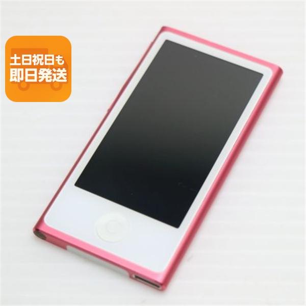 iPod nano 超美品 第7世代 16GB ピンク 即日発送 MD475J/A Apple 本体
