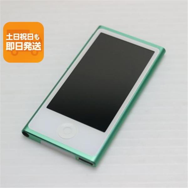 【美品】Apple iPod nano 第7世代 16GB グリーン Apple iPod nano 7th Generation Green (16 GB) Works Great