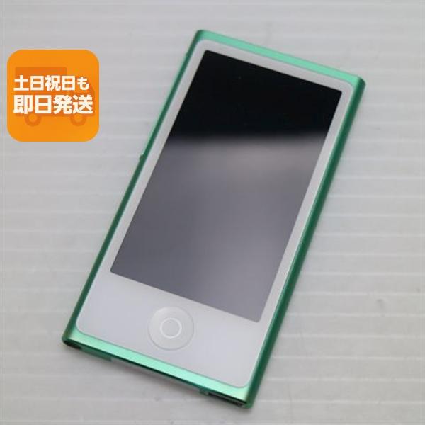 新品Apple iPod nano 16GB第7世代　MD478J/A iPod nano 新品同様 第7世代 16GB グリーン 即日発送 MD478J/A Apple
