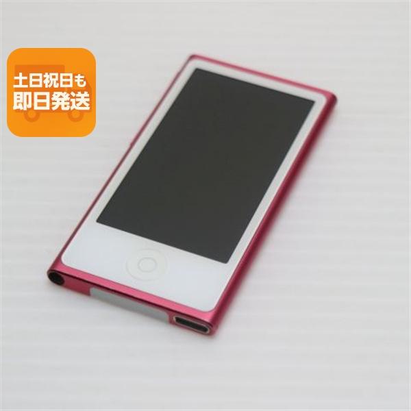 【超美品・即発送！】iPod nano MD475J 16GB 第7世代 ピンク iPod nano 美品 第7世代 16GB ピンク 即日発送 MD475J/A Apple 本体