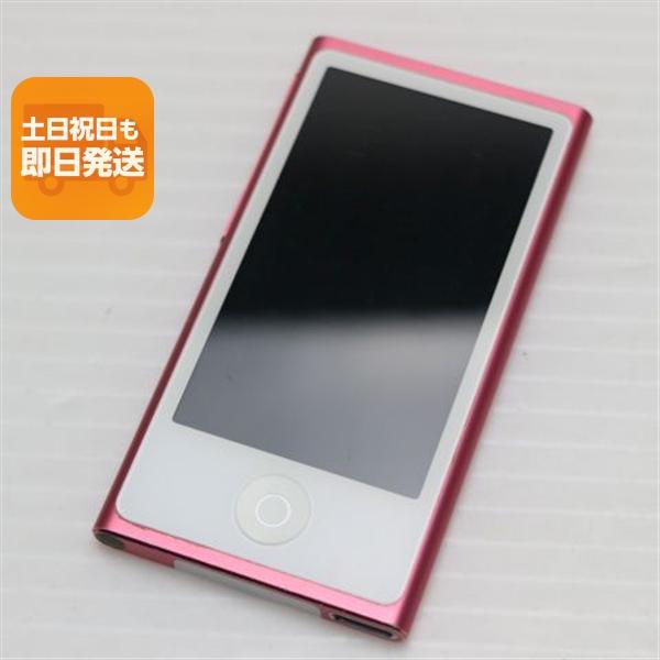 iPod nano 美品 第7世代 16GB ピンク 即日発送 MD475J/A Apple 本体