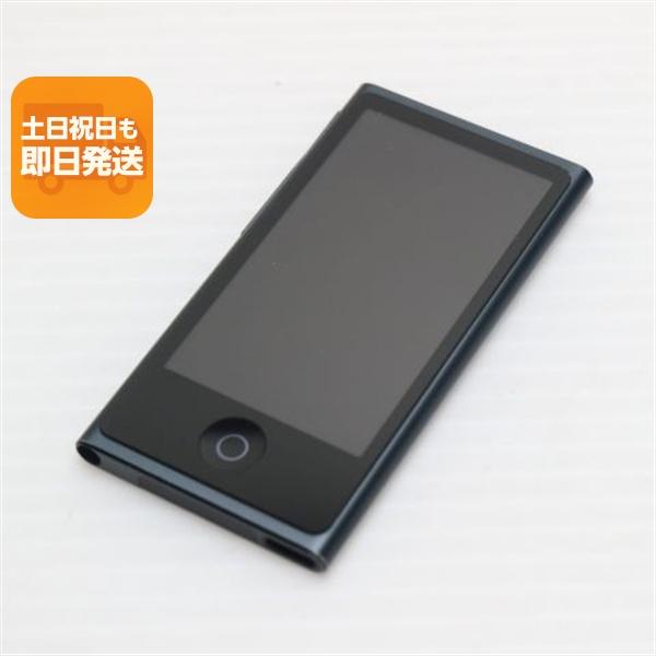 iPod nano 超美品 第7世代 16GB ブラック 即日発送 MD481J/A Apple