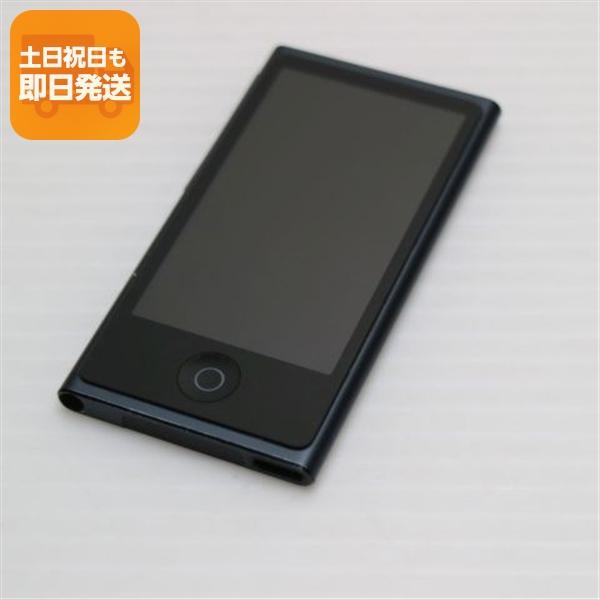 iPod nano 超美品 第7世代 16GB ブラック 即日発送 MD481J/A Apple 