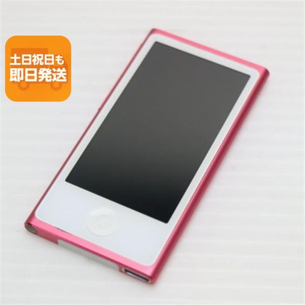 iPod nano 超美品 第7世代 16GB ピンク 即日発送 MD475J/A Apple 本体