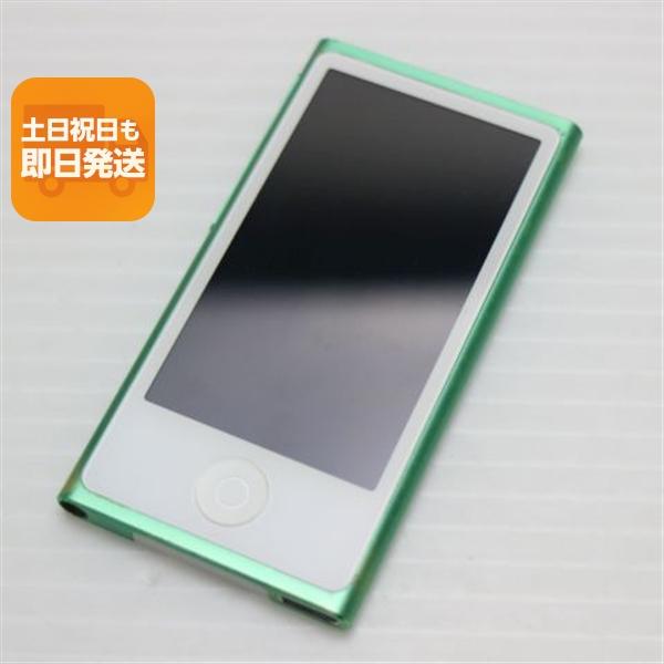 iPod nano 美品 第7世代 16GB グリーン 即日発送 MD478J/A Apple 本体