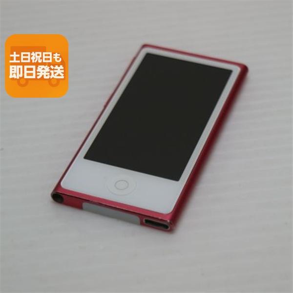 iPod nano 美品 第7世代 16GB ピンク 即日発送 MD475J/A Apple 本体 
