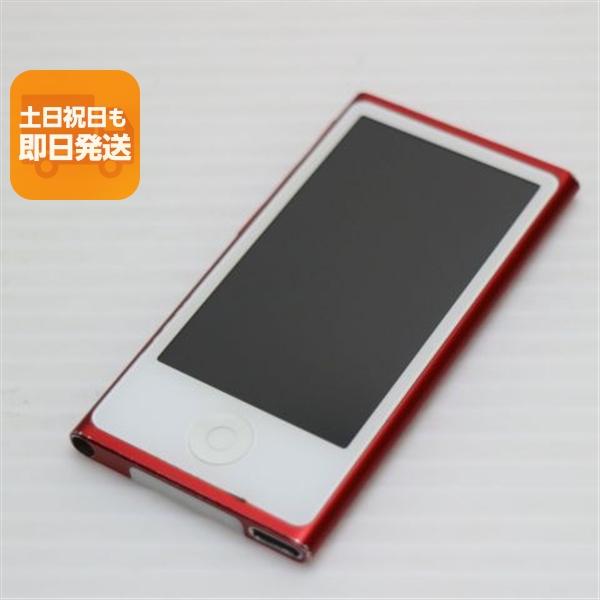 iPod nano 美品 第7世代 16GB レッド 即日発送 Apple 本体 あすつく