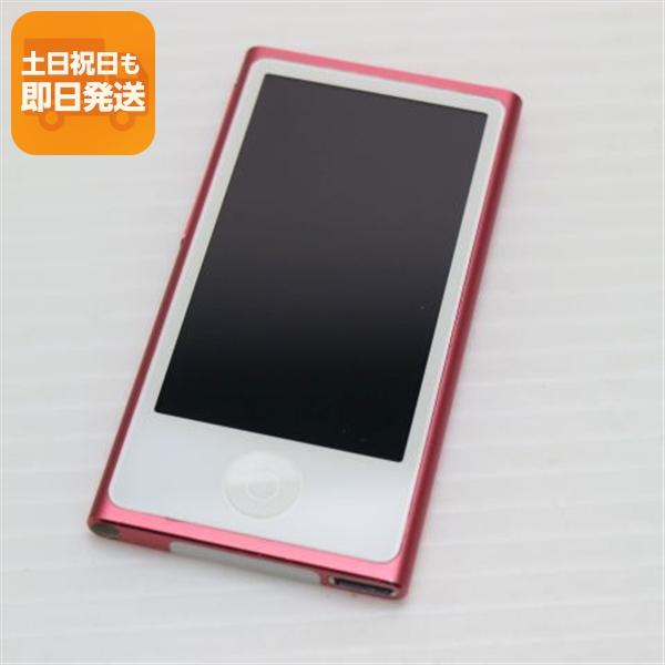iPod nano 超美品 第7世代 16GB ピンク 即日発送 MD475J/A Apple