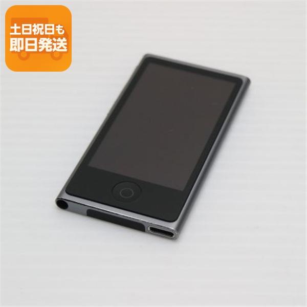 iPod nano 超美品 第7世代 16GB スペースグレイ 即日発送 Apple 本体