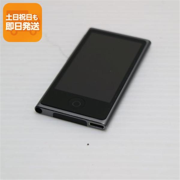 iPod nano 超美品 第7世代 16GB スペースグレイ 即日発送 Apple 本体