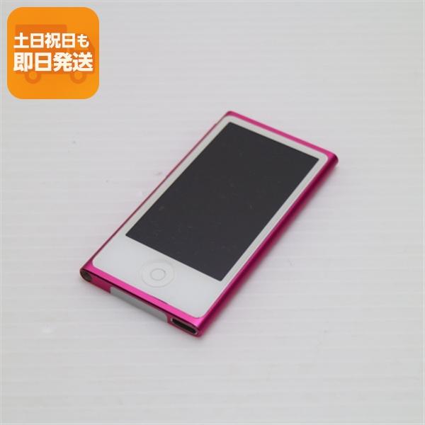 iPod nano 良品中古 第7世代 16GB ピンク 即日発送 MD475J/A Apple