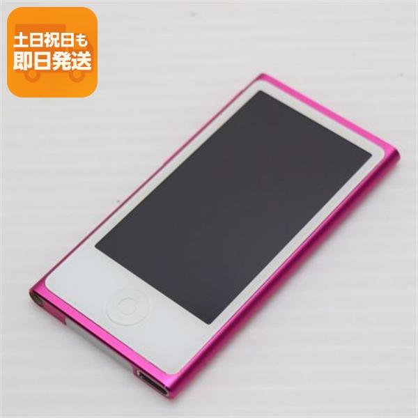 Apple - 専用Apple iPod nano 16GB 第7世代 ピンク MD475J/A iPod nano Apple アップル アイポッド ナノ 16GB ピンク MD475J