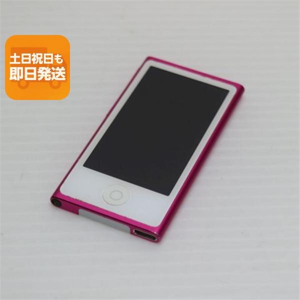 iPod nano 超美品 第7世代 16GB ピンク 即日発送 MD475J/A Apple 本体