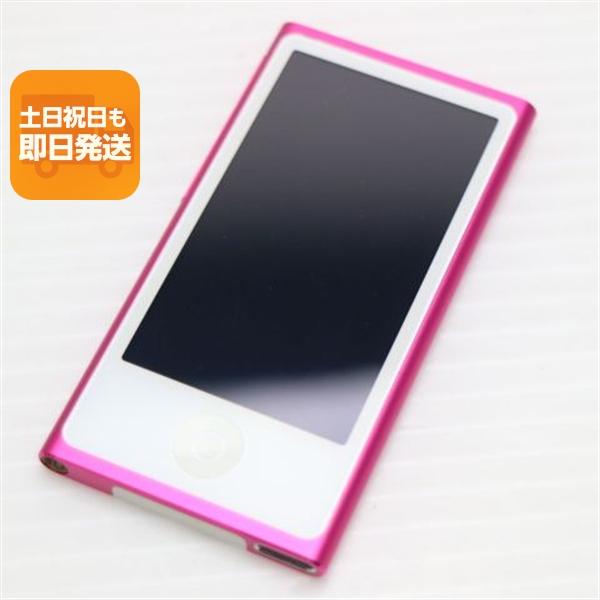 iPod nano 超美品 第7世代 16GB ピンク 即日発送 MD475J/A Apple 本体