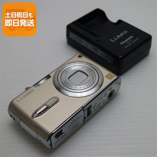 超美品 DMC-FX07 グロスゴールド 即日発送 Panasonic LUMIX デジカメ