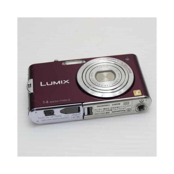 良品中古 DMC-FX66 バイオレット 即日発送 Panasonic LUMIX デジカメ