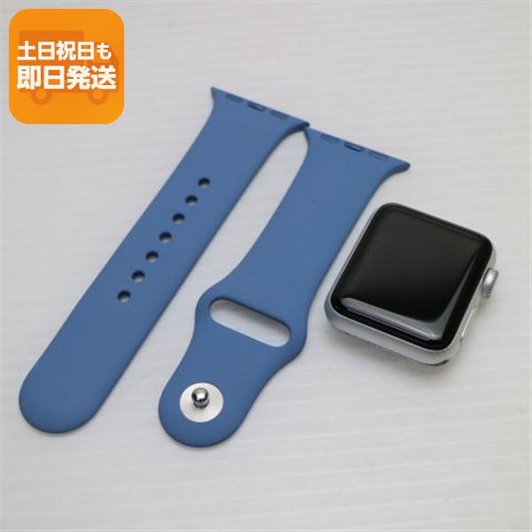美品 Apple Watch series3 38mm GPSモデル シルバー 即日発送 中古