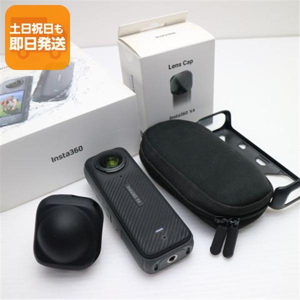 超美品 Insta360 X4 ブラック アクションカメラ 即日発送 あすつく