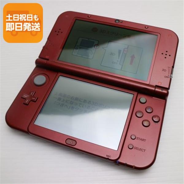 良品中古 Newニンテンドー3DS LL メタリックレッド 即日発送 game