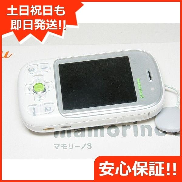 新品未使用 Au Mamorino3 ホワイト本体 安心保証 即日発送 ガラケー Kyocera Au 本体 白ロム Skyje140430 エコスタ 通販 Yahoo ショッピング