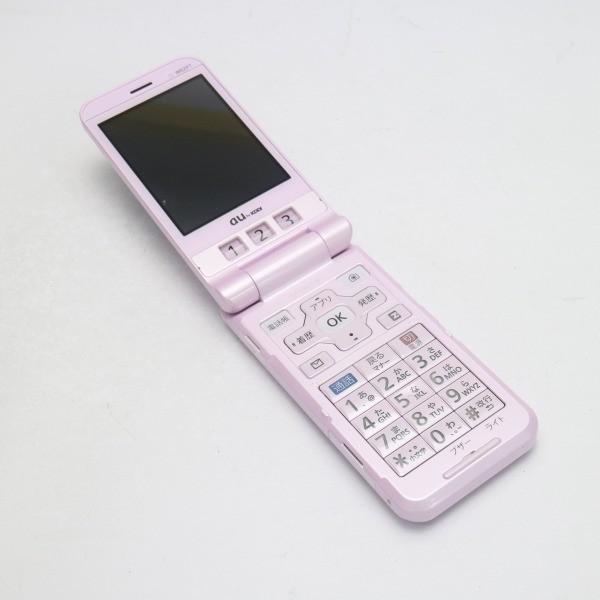 超美品 Au W62pt 簡単ケータイ ピンク 中古本体 安心保証 即日発送 Au ガラケー