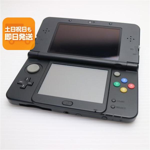即購入ok 3ds 本体 ブラック 送料無料 美品 Newニンテンドー3DS ブラック 即日発送 game 任天堂 本体 あす