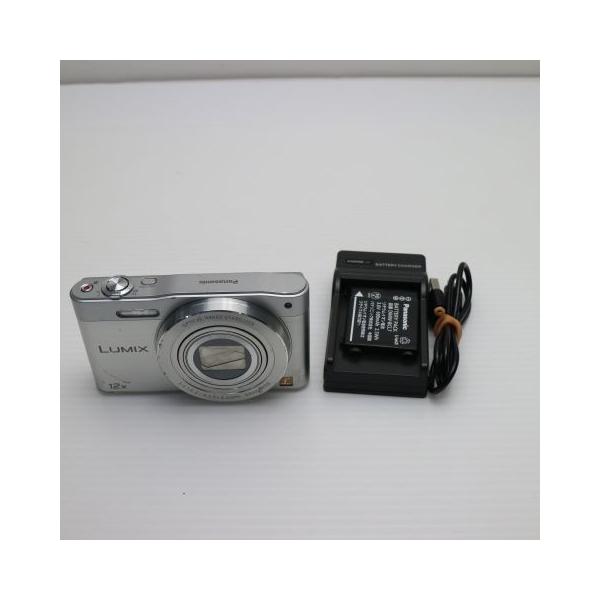 パナソニック コンパクト デジカメ ルミックス DMC-SZ8 シルバー 良品中古 DMC-SZ8 シルバー 即日発送 デジカメ Panasonic 本体 あす