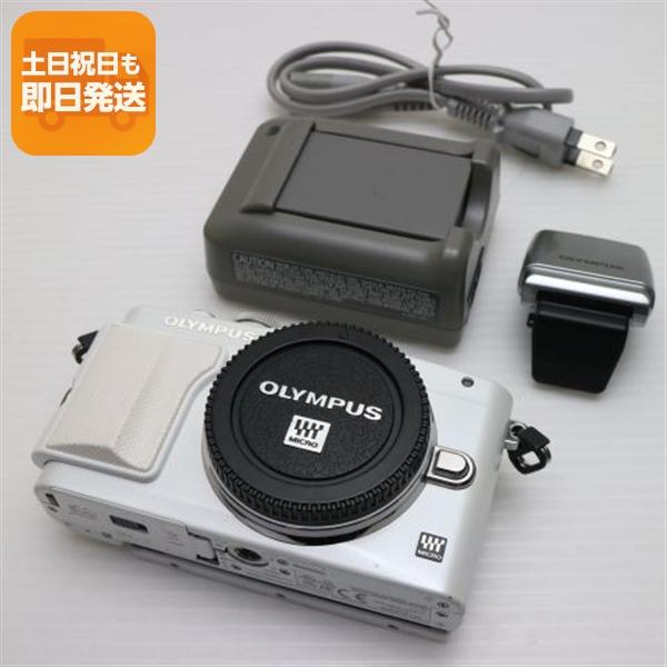 美品 E-PL6 OLYMPUS PEN Lite ホワイト 即日発送 ミラーレス一眼 本体
