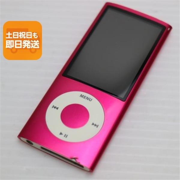iPod nano 美品 iPOD 第5世代 8GB ピンク 即日発送 MC050J/A 本体 あす